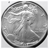 1988 SILVER EAGLE GEM