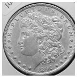 1896 MORGAN DOLLAR AU