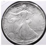1995 SILVER EAGLE GEM