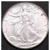 1945 CHOICE BU WALKING HALF DOLLAR