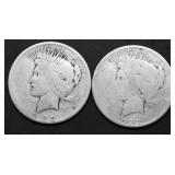 TWO SILVER DOLLARS