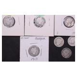 7 BARBER DIMES