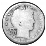 1895 BARBER HALF DOLLAR G
