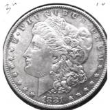 1881 MORGAN DOLLAR XF