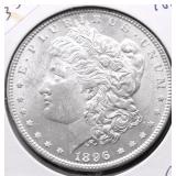 1896 CHOICE BU MORGAN DOLLAR