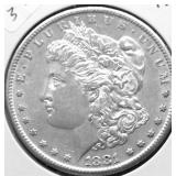 1881 S MORGAN DOLLAR AU