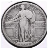 1917 S TYPE 1 STANDING QUARTER VF