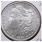 1881 S CHOICE BU MORGAN DOLLAR
