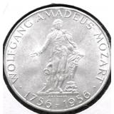 1956 AUSTRIA SILVER 25 SCHILLINGS GEM