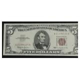 5 DOLLAR US LEGAL TENDER  XF
