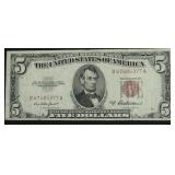 FIVE DOLLAR US LEGAL TENDER VF