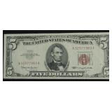 FIVE DOLLAR US LEGAL TENDER VF