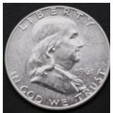 1961 PROOF FRANKLIN HALF DOLLAR
