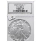 2003 NGC MS69 SILVER EAGLE