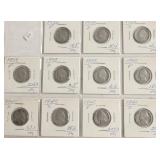 EARLY SET OF JEFFERSON NICKLES