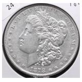 1878 MORGAN DOLLAR AU
