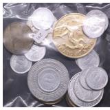 NICE GROUP OF BU TOKENS / DID NOT LOOK THESE UP!!!