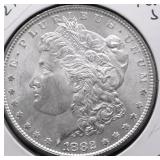 1882 S CHOICE BU MORGAN DOLLAR
