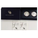 2016 PROOF SILVER EAGLE SET W BOX PAPERS