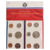 1987 MINT SET PD MINTS