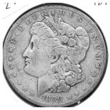 1890 MORGAN DOLLAR VG