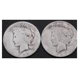 TWO SILVER DOLLARS