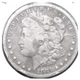 1884 S MORGAN DOLLAR F