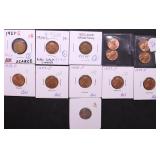 NICE BU GROUP OF LINCOLN CENTS