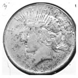 1927 D PEACE DOLLAR XF