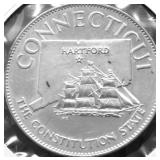 25.5 GRAMS SILVER CONNECTICUT STATE SEAL