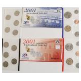 2001 MINT SET P D MINTS