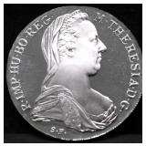 1780 AUSTRIA THALER RESTRIKE GEM