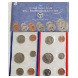 1991 MINT SET P D MINTS