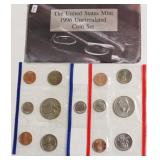 1996 MINT SET W 1996 W DIME