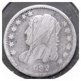 1832 BUST HALF DIME VG DETAILS