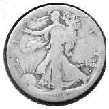 1916 S WALKING HALF DOLLAR G