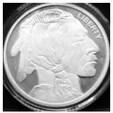 1 OZ .999 SILVER ROUND