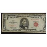 5 $ US LEGAL TENDER VF