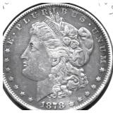1878 S MORGAN DOLLAR XF