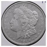 1921 D MORGAN DOLLAR XF