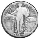 1927 STANDING QUARTER VG
