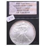 2009 SILVER EAGLE GEM