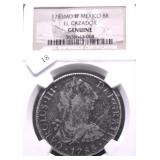 1783 NGC EL CAZADOR SHIP WRECK 8 REALS