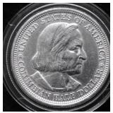 1893 COLUMBIAN EXPO HALF DOLLAR AU