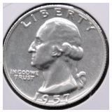 1957 PROOF WASHINGTON QUARTER