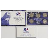 2002 PROOF QUARTER SET