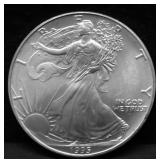 1995 SILVER EAGLE GEM