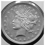 1 OZ .999 SILVER ROUND