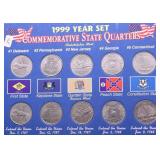 1999 GEM BU QUARTER SET