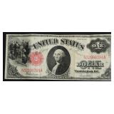 1917 1 $ US LEGAL TENDER VF35